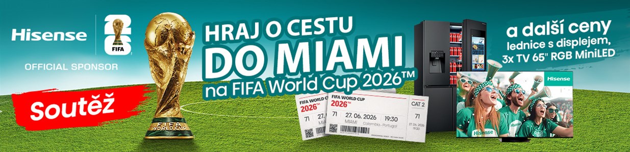 Soutěž o zájezd na mistrovství světa ve fotbale se značkou Hisense